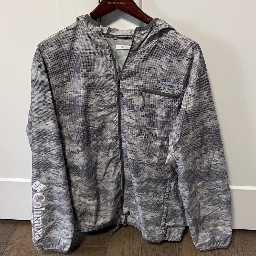 Columbia Digital Camo PFG Hooded Jacket